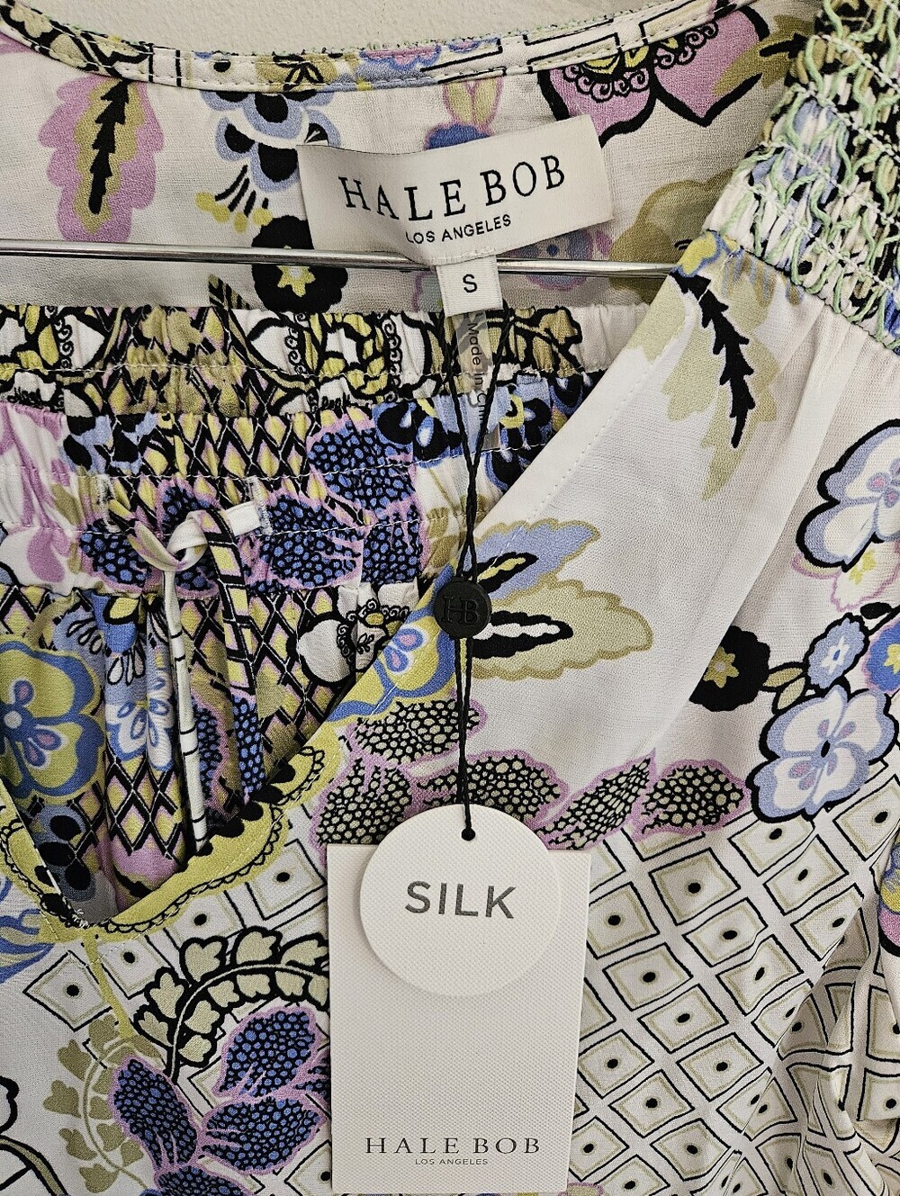 Hale Bob NWT Silk Pant Set Top And Pants - Picture 4 of 6